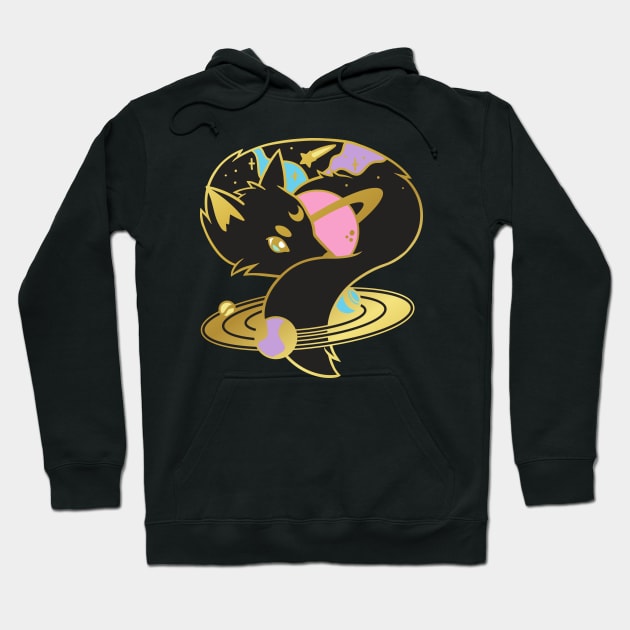 Moon Fox Hoodie by Chocolona